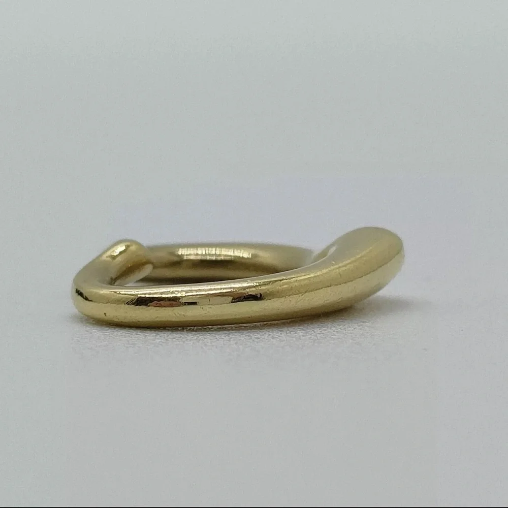 Tiffany & Co. 18KT Gold Open Heart Pendant